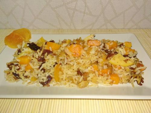 Плов из свинины в тыкве в духовке. С сухофруктами 36 Плов из свинины в тыкве в духовке. С сухофруктами 36