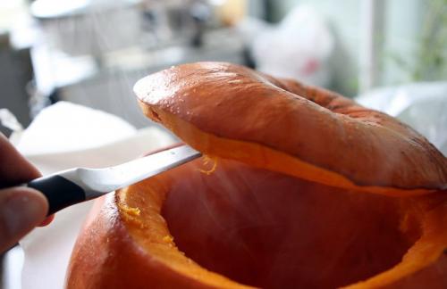 Плов из свинины в тыкве в духовке. С сухофруктами 21 Плов из свинины в тыкве в духовке. С сухофруктами 21