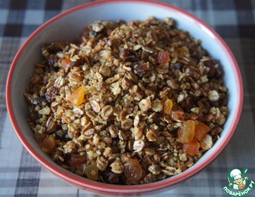 Гранола рецепт. Гранола низкокалорийная