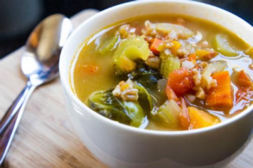 Бурый рис с овощами и креветками: вкусный и полезный рецепт 13