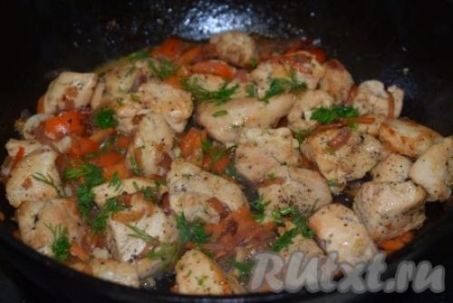 Чахохбили с болгарским перцем. Чахохбили из курицы с болгарским перцем и помидорами 16