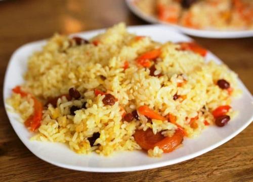 Плов с тыквой и изюмом по-азербайджански. Изысканный тыквенный плов по-азербайджански