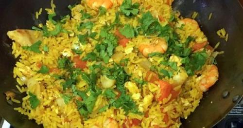 Рис по-тайски с курицей и овощами. Жареный рис с курицей и овощами (а-ля стир-фрай) 14 Рис по-тайски с курицей и овощами. Жареный рис с курицей и овощами (а-ля стир-фрай) 14