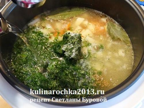 Суп из пшеничной крупы. Суп с курицей и пшеничной крупой в мультиварке