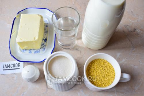 Молочная пшеничная каша, как в детстве. Ингредиенты для «Каша пшеничная молочная в молоковарке»: 06 Молочная пшеничная каша, как в детстве. Ингредиенты для «Каша пшеничная молочная в молоковарке»: 06