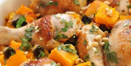 Фаршированная тыква с курицей в духовке. Курица в тыкве запеченная в духовке, микроволновке, мультиварке. Рецепты с овощами, пшеном, рисом, яблоками