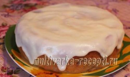 Королевский пирог с яблоками и творогом в мультиварке. Творожная шарлотка с яблоками в мультиварке