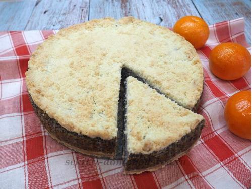 Немецкий пирог с маком и творогом. Немецкий маковый творожник — очень вкусный рецепт