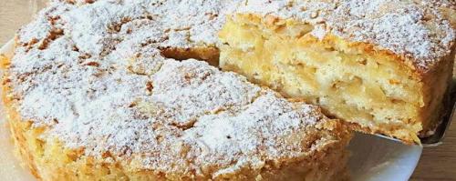 Насыпной пирог с яблоками и творогом в мультиварке. Пирог «Три стакана» с яблоками