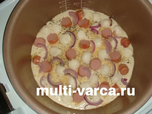 Быстрая пицца в мультиварке 15 Быстрая пицца в мультиварке 15