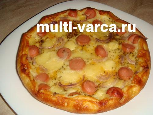 Быстрая пицца в мультиварке 17 Быстрая пицца в мультиварке 17