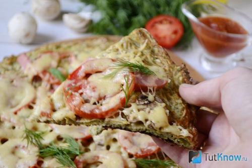 Пицца из кабачков в духовке с сыром и помидорами. Кабачковая пицца приготовленная в духовке 32