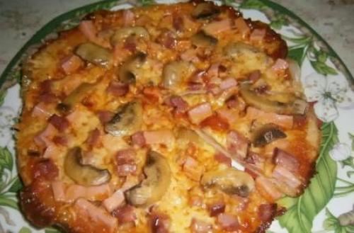 Быстрая пицца в мультиварке 32 Быстрая пицца в мультиварке 32