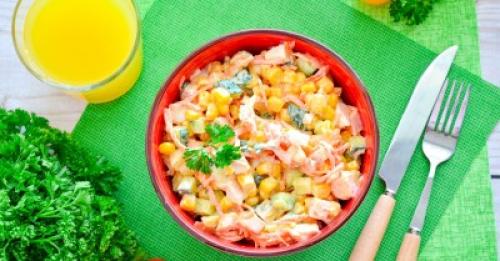 Что такое диетические салаты с копченой курицей