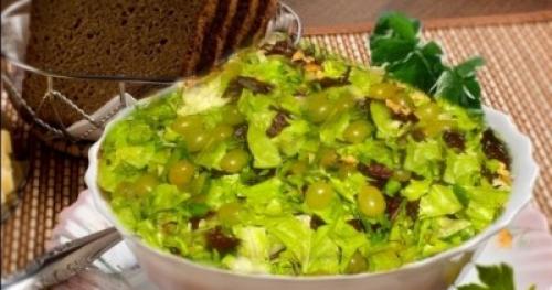 Вкусные и полезные: диетические салаты с копченой курицей 08