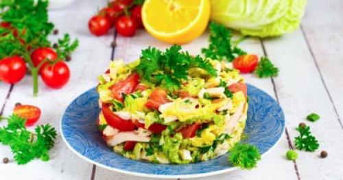 Что такое диетические салаты с копченой курицей