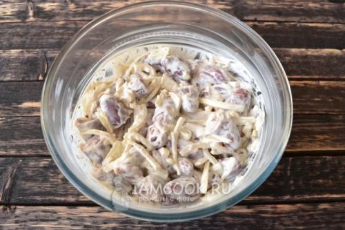 Шашлык из куриных сердечек на мангале. Куриные сердечки на мангале: рецепты маринада для шашлыка из сердечек 37