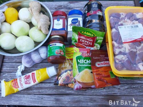 Шашлык из куриных сердечек на мангале. Куриные сердечки на мангале: рецепты маринада для шашлыка из сердечек