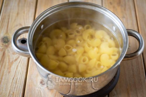 Вкусный рецепт пасты с креветками и сливочным соусом 07 Вкусный рецепт пасты с креветками и сливочным соусом 07