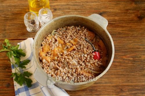 Купеческая сладость: рецепт гречки с мясом и тыквой 05 Купеческая сладость: рецепт гречки с мясом и тыквой 05