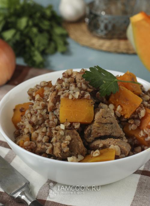 Купеческая сладость: рецепт гречки с мясом и тыквой 21 Купеческая сладость: рецепт гречки с мясом и тыквой 21