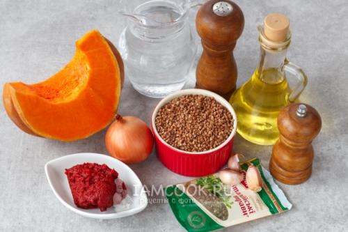 Купеческая сладость: рецепт гречки с мясом и тыквой 35 Купеческая сладость: рецепт гречки с мясом и тыквой 35