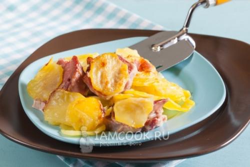 Вкусный и полезный: язык запеченный с грибами и картошечкой 21 Вкусный и полезный: язык запеченный с грибами и картошечкой 21