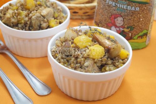 Как долго готовится гречка по-купечески с мясом и тыквой. Гречка с мясом и тыквой