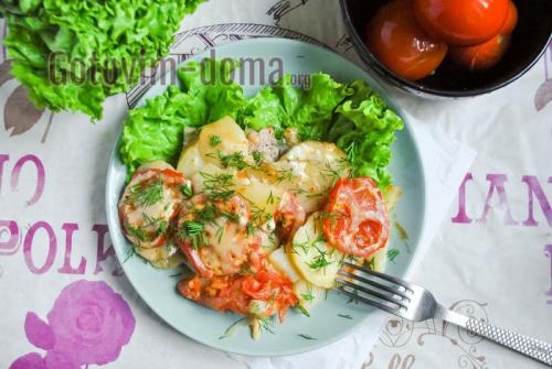 Картошка по-французски в мультиварке Редмонд. Вкусное мясо по-французски с картофелем в мультиварке