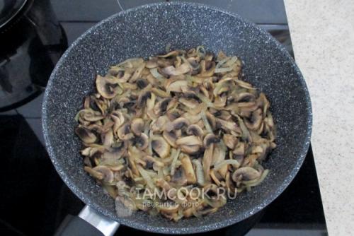 Вкусный рецепт говяжьего языка запеченного с грибами под шубой 05 Вкусный рецепт говяжьего языка запеченного с грибами под шубой 05