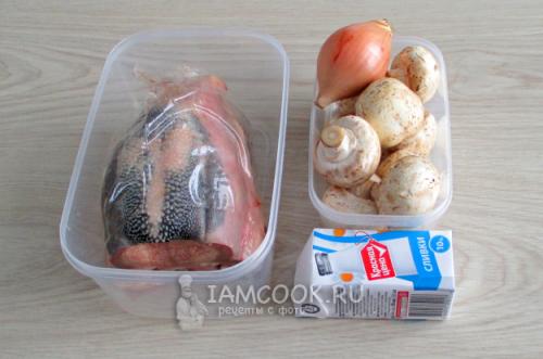 Вкусный рецепт говяжьего языка запеченного с грибами под шубой 01 Вкусный рецепт говяжьего языка запеченного с грибами под шубой 01