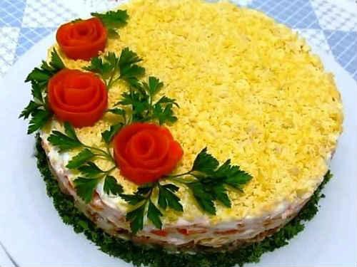 Мимоза с сардиной в томате. Салат Мимоза — 9 классических рецептов из рыбных консервов