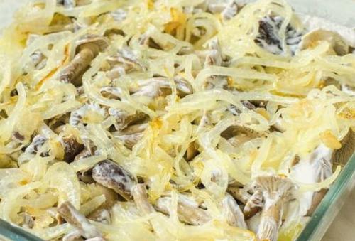 Как долго готовится картофельная запеканка с говяжьим языком и лесными грибами. Картофельная запеканка с консервированными грибами