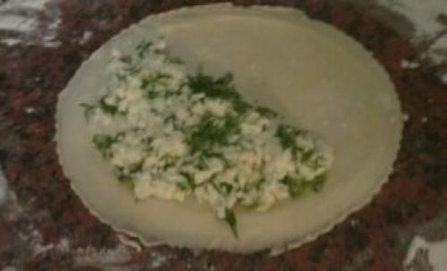 Чебуреки с фетой