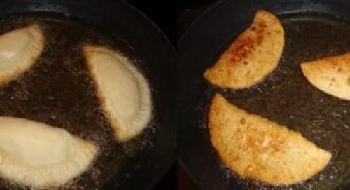 Чебуреки с фетой