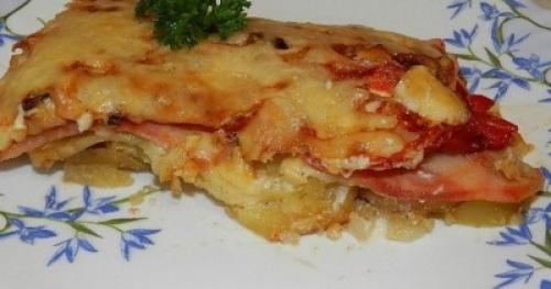 Вкусный и простой рецепт запеканки из картофеля с грибами 05 Вкусный и простой рецепт запеканки из картофеля с грибами 05