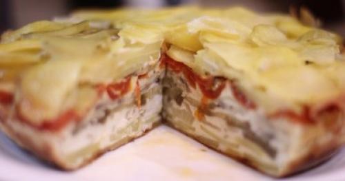 Вкусный и простой рецепт запеканки из картофеля с грибами 04 Вкусный и простой рецепт запеканки из картофеля с грибами 04