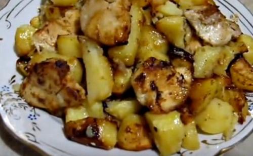 Картошка с мясом в духовке с майонезом. Картошка с мясом в духовке на противне: 7 простых рецептов