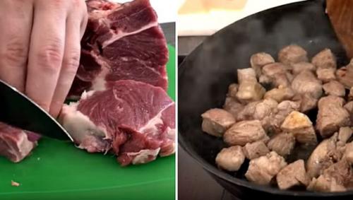 Картошка с мясом в духовке с майонезом. Картошка с мясом в духовке на противне: 7 простых рецептов