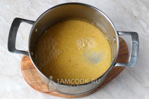 Пшенная каша с тыквой и корицей. Пшенная каша с тыквой и пряностями: корицей и бадьяном 21