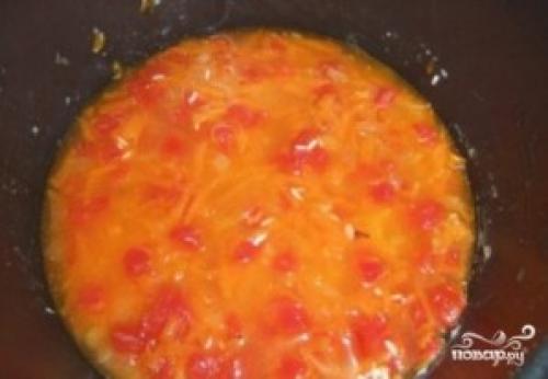 Рис с креветками и овощами в мультиварке. Рис с морепродуктами в мультиварке