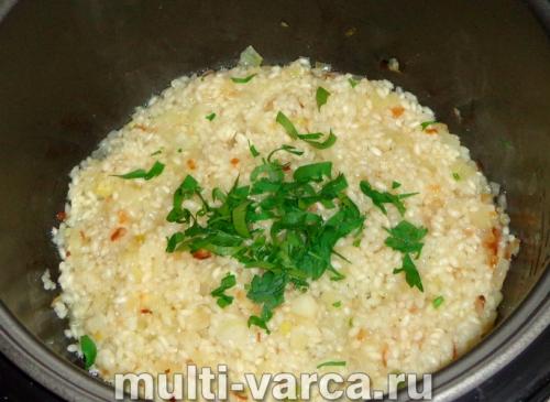 Завтрак на ходу: рисовуха с креветками и овощами в мультиварке 25 Завтрак на ходу: рисовуха с креветками и овощами в мультиварке 25