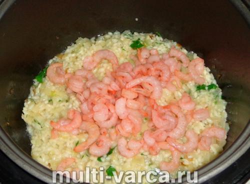 Завтрак на ходу: рисовуха с креветками и овощами в мультиварке 26 Завтрак на ходу: рисовуха с креветками и овощами в мультиварке 26