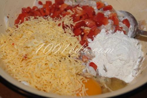 Рубленые куриные котлеты с перцем и сыром: пошагово с фото 08 Рубленые куриные котлеты с перцем и сыром: пошагово с фото 08