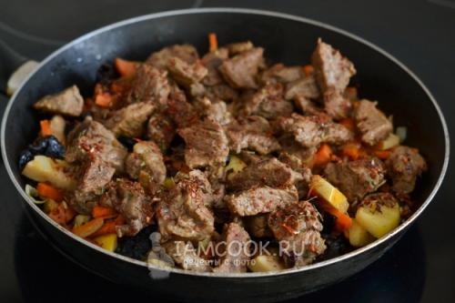 Плов по-индийски в тыкве. Плов в тыкве в духовке 04