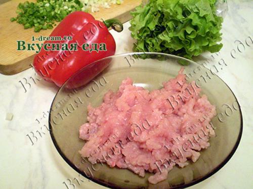 Нежные куриные котлеты с сыром и болгарским перцем 03