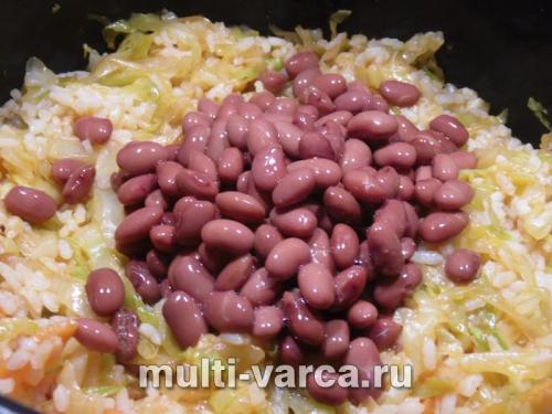 Рис с консервированной фасолью и овощами в томатном соусе. Рис по-мексикански с фасолью 21 Рис с консервированной фасолью и овощами в томатном соусе. Рис по-мексикански с фасолью 21