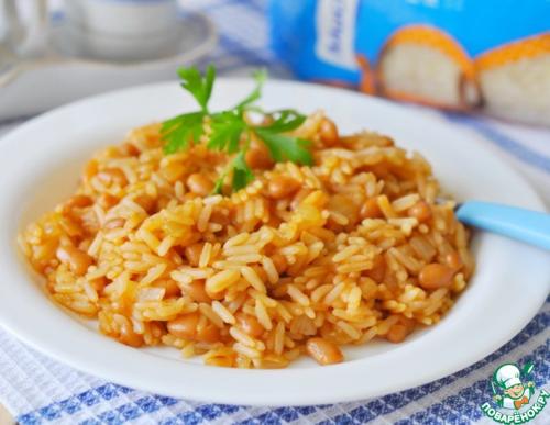 Рис с белой фасолью в томатном соусе. Ризотто с фасолью или Панисса