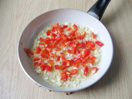 Рис с томатной пастой на сковороде. Рис в томатном соусе 09