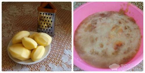 Как правильно приготовить драники с салом в духовке. Рецепт: Картофельная бабка - дранка с грибной начинкой и салом - в духовке